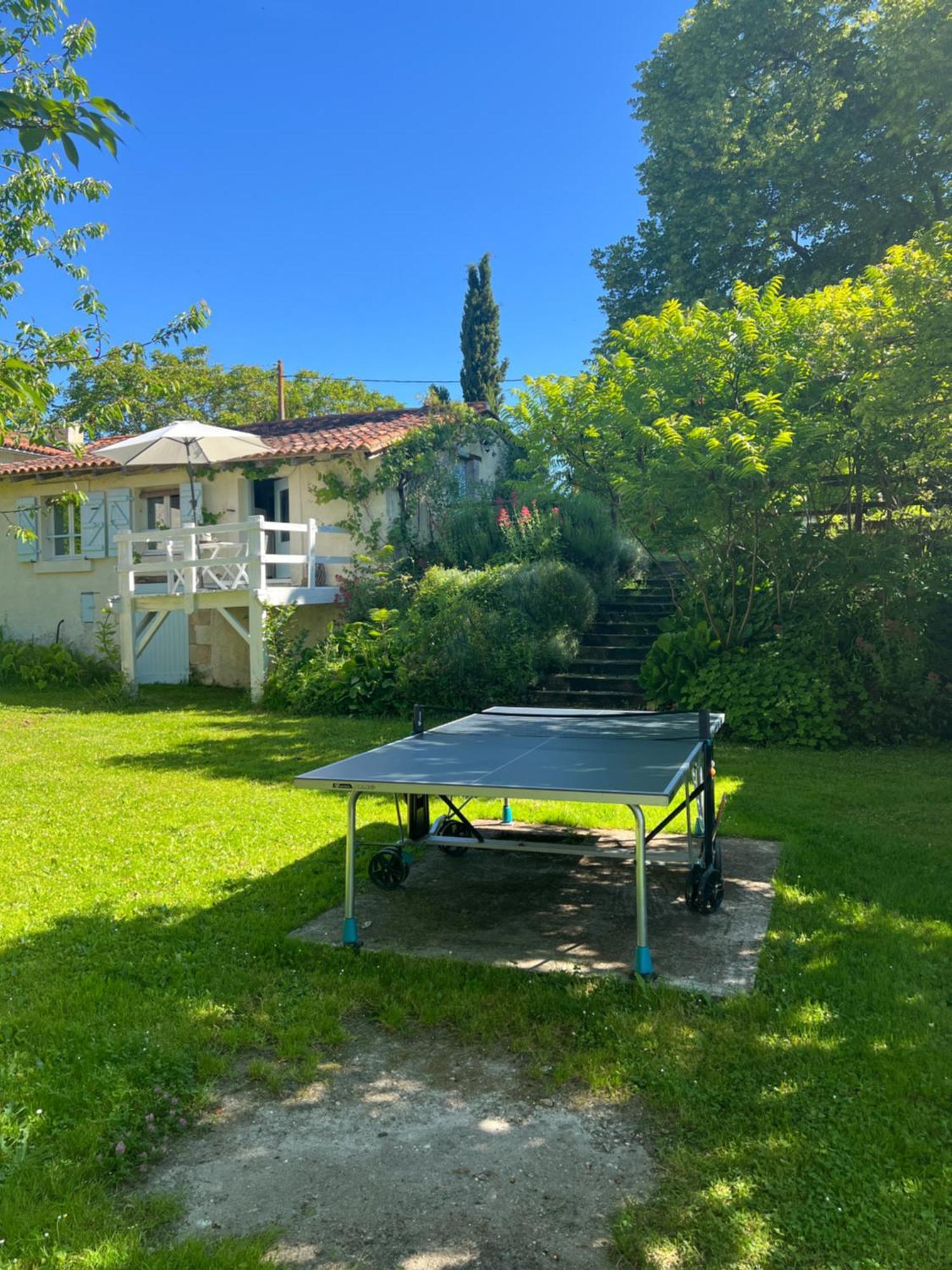 La Colline De Tilleul - Les Deux Puits - Cosy Cottage With Swimming Pool Near Aubeterre Saint-Romain  Exterior foto