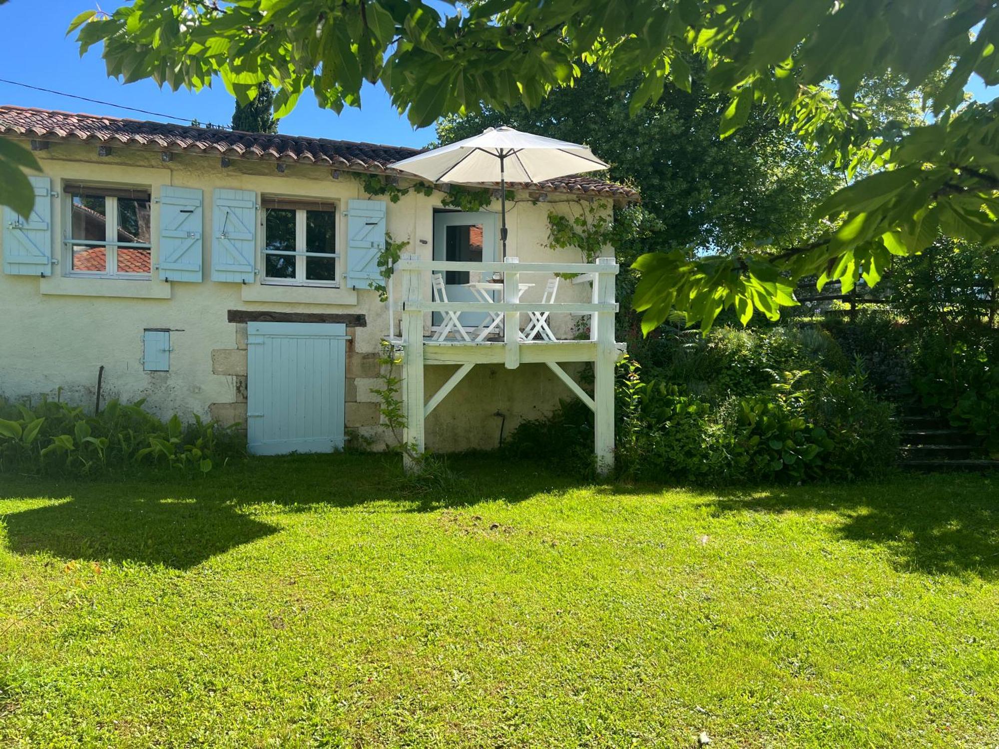 La Colline De Tilleul - Les Deux Puits - Cosy Cottage With Swimming Pool Near Aubeterre Saint-Romain  Exterior foto